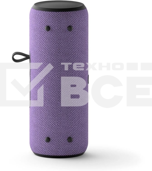 Умная колонка Яндекс Станция Стрит, 30Вт, компактная, 2 динамика, Wi-Fi, Bluetooth 5.0, Алиса, фиолетовый