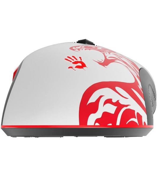 Мышь беспроводная A4Tech Bloody R90 Plus Naraka белый, 5000 dpi, радиоканал, USB, кнопки - 8