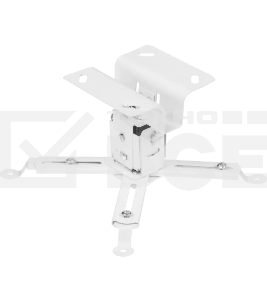 Кронштейн для проектора Buro PR07-W белый макс.12кг потолочный поворот и наклон