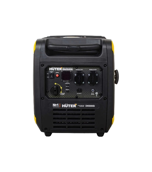 Электрогенератор бензиновый инверторный Huter DN5000Si, 4.5 кВт, 84 дБ, 43.5 кг
