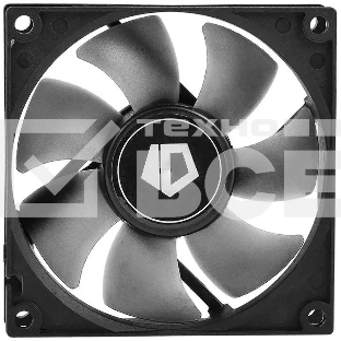 Вентилятор для корпуса ID-Cooling NO-8025-SD черный, 80 мм, 2000 об/мин, 21 дБ, 3 pin