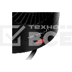 Тепловентилятор керамический Denzel DTFC-1200S, черный, 600/1200 Вт, 12 м2, 3 режима, термостат, фото5
