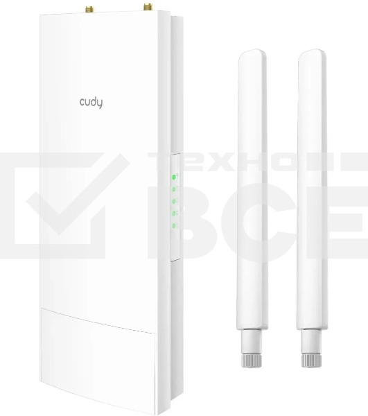 Повторитель беспроводного сигнала Cudy AP1300 Outdoor AC1200 Wi-Fi белый