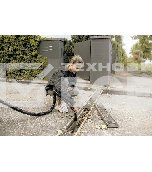 Строительный пылесос Karcher WD 4 P S V-20/5/22 желтый, 1000 Вт, уборка сухая/сбор воды/выдув, пылесборник мешок/контейнер, 20 л