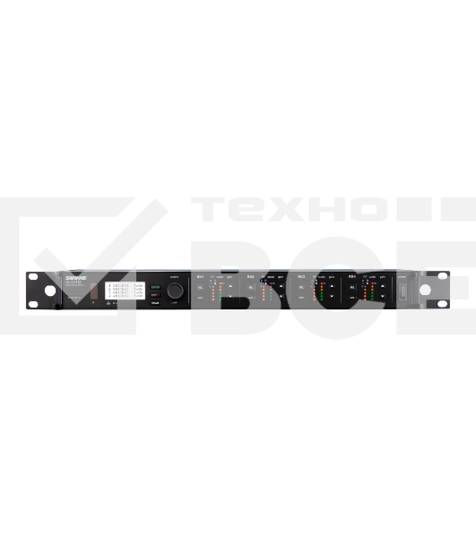 Приёмник SHURE [ULXD4QE=-G51] Четырехканальный цифровой 470 - 534 МГц