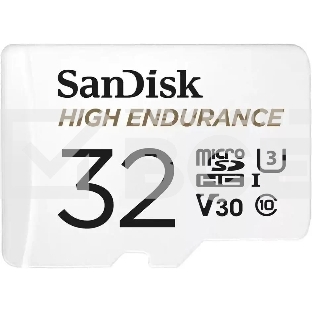 Флеш карта microSD 32GB SanDisk microSDHC Class 10 UHS-I U3 V30 High Endurance Video Monitoring Card