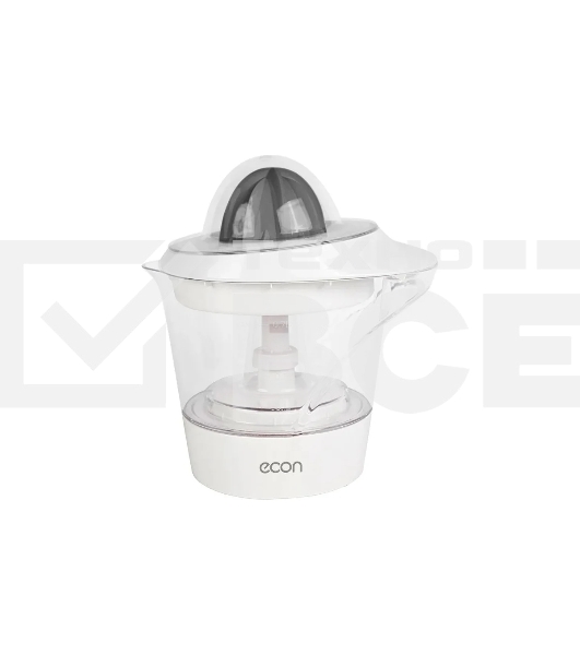 Соковыжималка ECON ECO-070JC белый, цитрусовая, 40 Вт, 700 мл, механическое
