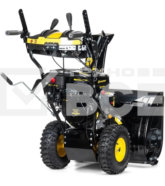 Снегоуборщик Champion ST861 8 лс 61 см 6F/2R колеса 6 л 85 кг эл. стартер, фара, обогрев