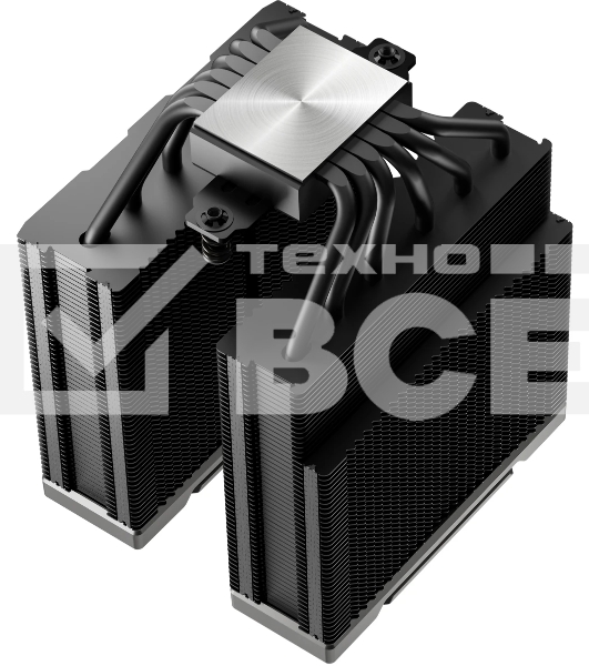 Кулер для процессора DEEPCOOL AK620 G2 LGA1851/1700/1200/115X/AM5/AM4 (8шт/кор, TDP 260W, PWM, DUAL Fan 120мм, 6 тепл. трубок, Copper Base, Wood-grain top cover, черный) RET (R-AK620G2-BKNNMN-GJD)