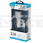 Автомобильное зарядное устройство Maxvi CCM-212 Plus M white 2.1A, фото2