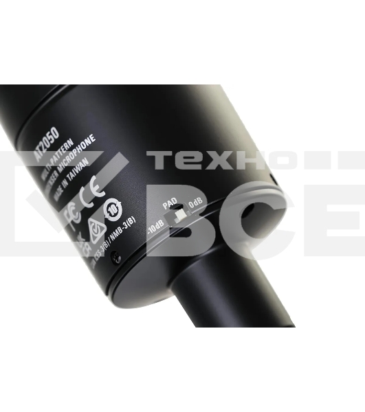 Микрофон проводной Audio-Technica AT2050 черный