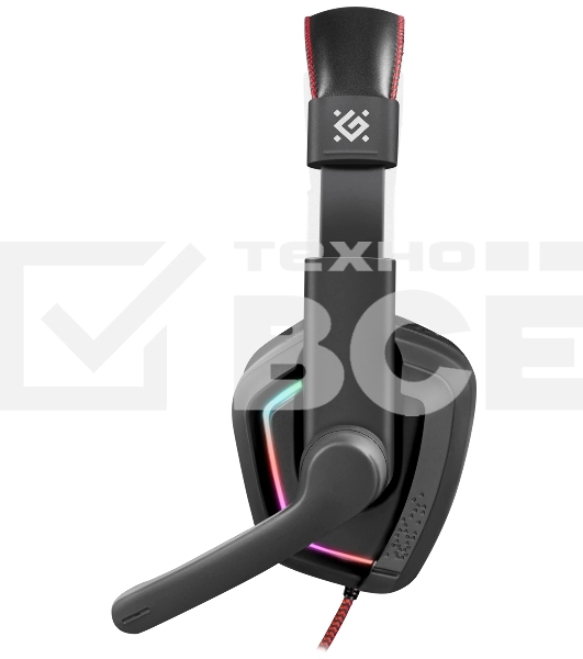 Гарнитура проводная игровая Defender Quake, черный