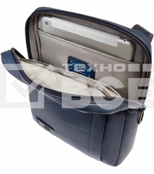Сумка мужская Piquadro Russel CA1816W137/BLU синяя натур.кожа