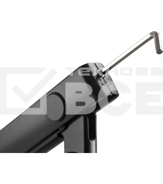 Кронштейн для мониторов Ultramounts UM709 черный 17'-32' макс.8кг крепление к столешнице поворот и наклон