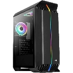 Компьютерный корпус Aerocool/Formula Gladiator Duo-G-BK-v1 черный без БП ATX 3x120мм 2xUSB3.0 audio bott PSU, фото 1