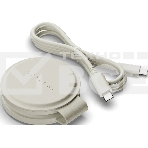 Переносное зарядное устройство Satechi Qi2 OntheGo 2-in-1 Wireless Charger, песочный, фото3