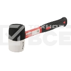 Киянка Matrix 11171 резиновая, 450 г, чернобелая резина, фибергласовая рукоятка, фото2