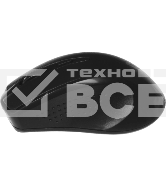 Мышь беспроводная Defender Datum MM-265 черный, 1600 dpi, радиоканал, USB, кнопки - 4