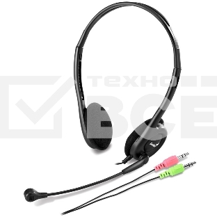 Гарнитура Genius HS-200C черный, проводная