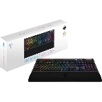 Клавиатура MSI STRIKE Pro W Silent механическая серый/черный USB Multimedia for gamer LED (подставка для запястий) (S11-43RU210-CLA), фото2