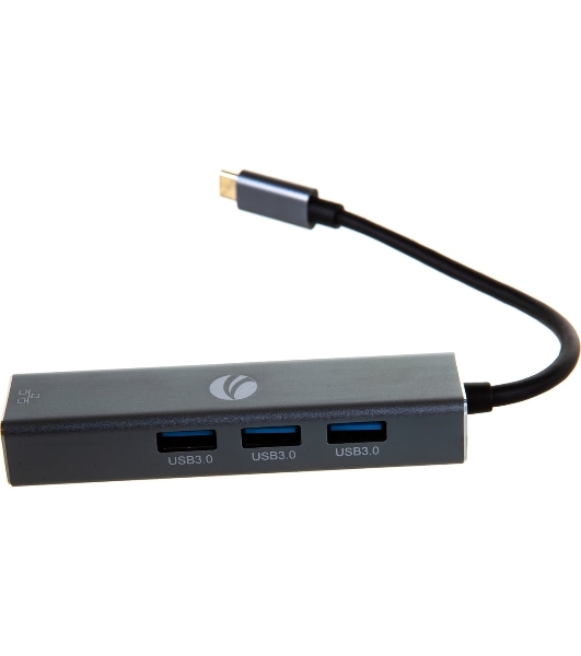 USB-концентратор VCOM DH311A USB Type-C, RJ-45/USB 3.0, USB