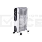 Масляный обогреватель Neoclima NC 9307 белый/черный, 1500 Вт, 15 м2, термостат 28742, фото 1
