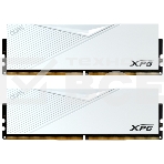Оперативная память XPG Lancer, DDR5, 64GB (2x32GB), 6400MHz, CL32, с радиаторами, белый, фото 1