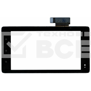 Сенсорное стекло (тачскрин) для Huawei Ideos S7 Slim S7-201u, черное