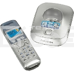 Телефон беспроводной (DECT) Panasonic KX-TG2511RUS (серебристый) {АОН, Caller ID,спикерфон на трубке,переход в Эко режим одним нажатием}, фото4