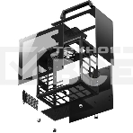 Компьютерный корпус JONSBO T8 PLUS Black без БП, боковые панели из закаленного стекла, mini-ITX, черный, фото29