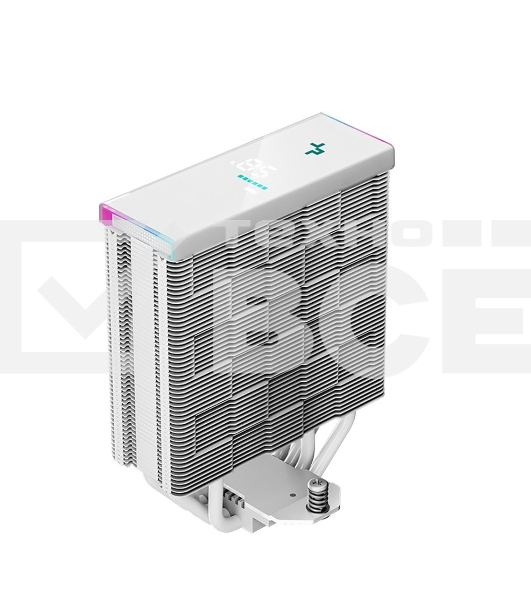 Кулер для процессора DeepCool AK400 DIGITAL белый 120мм алюминий 1850rpm 28db 4-pin 220Вт