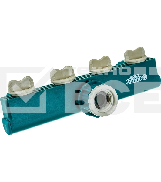 Распределитель RACO 4250-55258C 4хканальный original резьба внешняя-наконечник 1/2''x3/4''