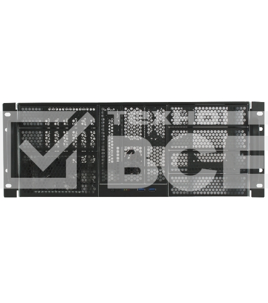 Компьютерный корпус Procase RE411-D9H3-A-45 4U server case,9x5.25+3HDD,черный,без блока питания,глубина 450мм,MB ATX 12