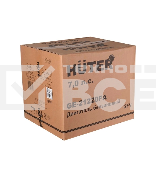 Двигатель бензиновый HUTER GE-21220FА