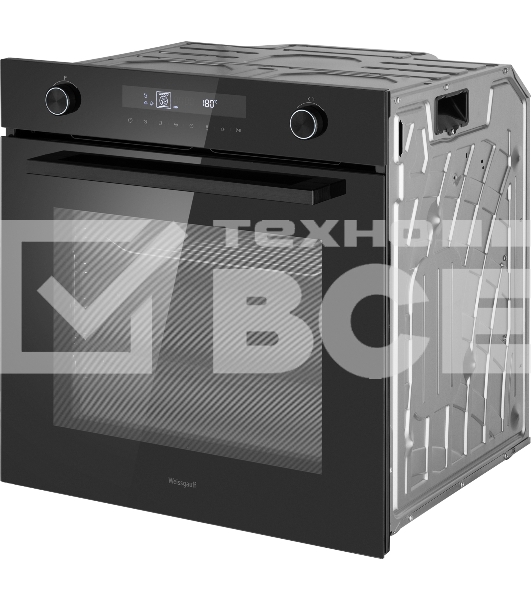 Духовой шкаф электрический Weissgauff EOM 741 PDB Black Edition черный