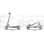 Электросамокат Xiaomi Electric Scooter 5 Pro BHR9611GL черный, фото2