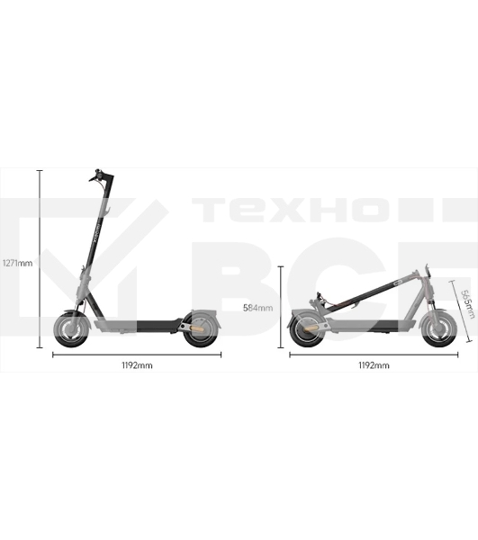 Электросамокат Xiaomi Electric Scooter 5 Pro BHR9611GL черный
