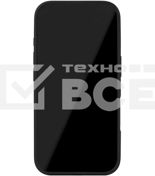 Чехол (клип-кейс) uBear для Apple iPhone 16 Cloud with MagSafe черный (CS427BL61MT-I24M)