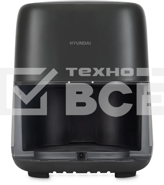 Аэрогриль Hyundai HYF-3008 1500Вт серый/черный