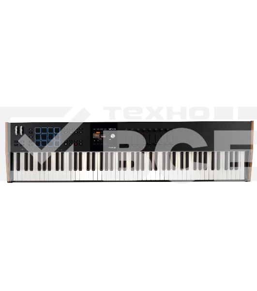 Клавиатура MIDI [231642] Arturia [KeyLAB 88 MK3 Black] 88 клавиш, полновзвешенная с velocity&aftertouch, молоточковая механика Fatar