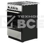 Плита электрическая De Luxe 506004.04ЭС-010 серебристый, конфорок 4 шт, духовка 60 л, 50 см x 87 см x 60 см, фото7