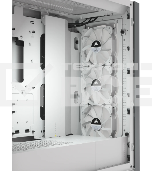 Компьютерный корпус Corsair iCUE 5000X RGb CC-9011213-WW Tempered Glass Mid-Tower Smart Case, White