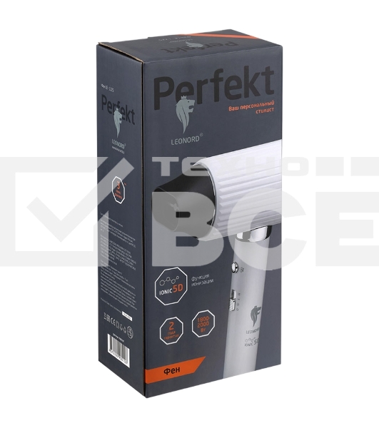 Фен LEONORD LE-1225