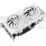 Видеокарта Asus GeForce RTX 5060 DUAL OC White, Nvidia RTX 5060, 8GB GDDR7, 128 bit, PCI-E 5.0, DPx3, HDMIx1, 2535 MHz, фото2