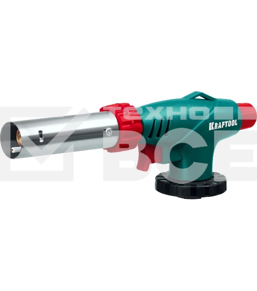 Газовая горелка на баллон KRAFTOOL KL-700 с пьезоподжигом, увеличенная мощность, (55516)