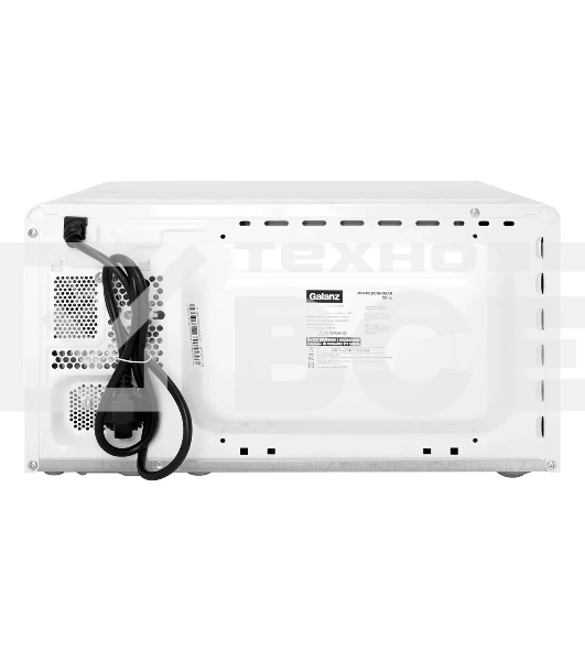 Микроволновая печь GALANZ MOS2007MW 20 л, 700 Вт, белый