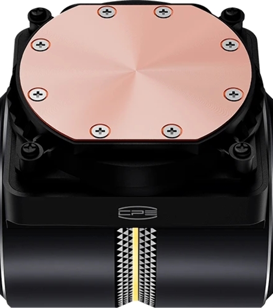 Система охлаждения Water Cooling System PCCooler DE360 Pro BK (300W, 360мм, Black, ARGB Pump, Fans: 3x120мм, 86.73CFM, 32dBA, 2200RPM/Pump height 57мм, 28dBA, 3200RPM, Rad thickness 27мм/S: 1851, 1700, 1200, 115X, AM5, AM4, AM3)