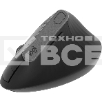 Мышь беспроводная/проводная Logitech MX Vertical графитовый, 4000 dpi, радиоканал, Bluetooth, USB, кнопки - 6, фото12