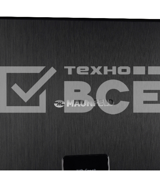 Холодильник Maunfeld MFF1857NFSB черный мат. инвертер двухкамерный 336/117л морозилка снизу