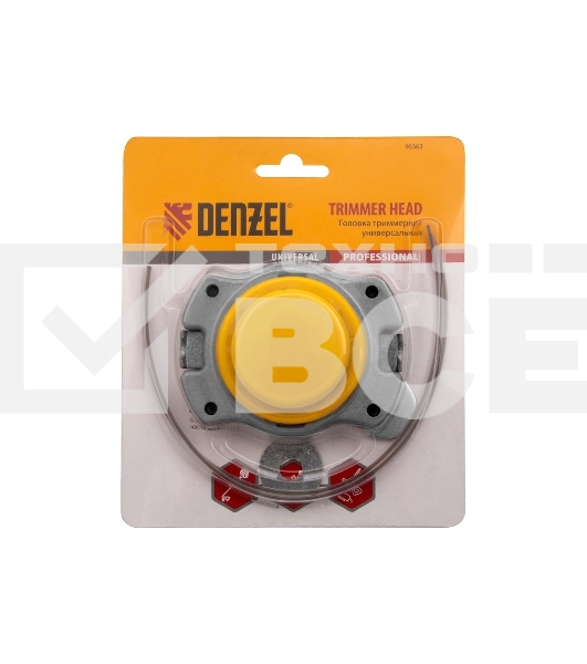 Катушка для триммера универсальная Denzel алюминий, шайба 8 мм, 10мм